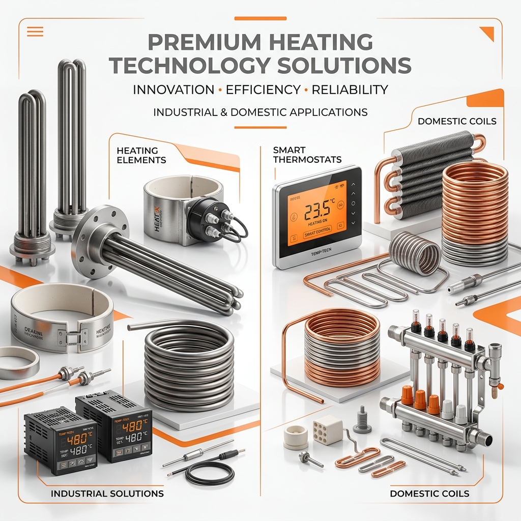 Jai Durga Heating Elements and Thermostats Collage