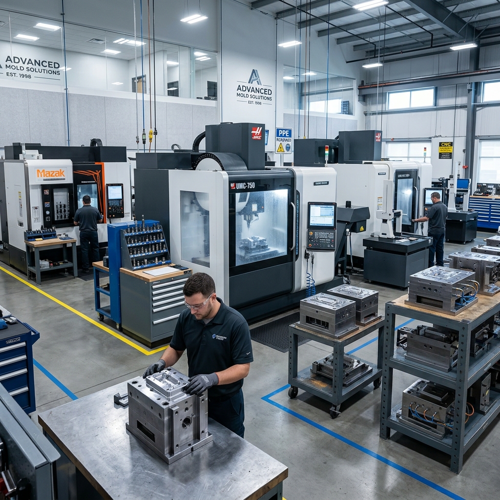 CNC Mold Tool Room Factory Section