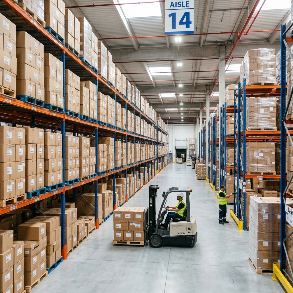 B2B Warehouse Shipping Logistics
